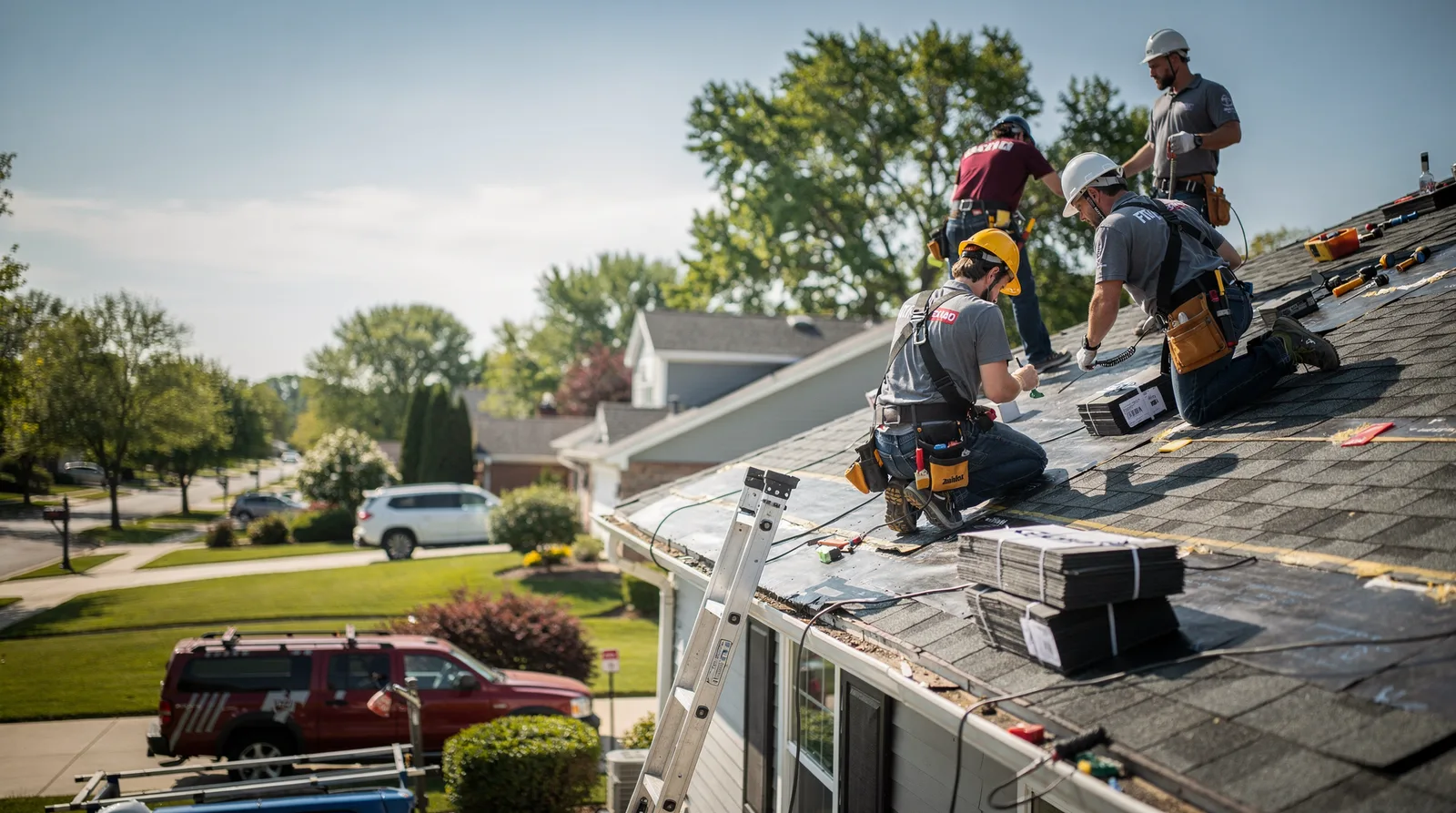 Roof Repair in Glenbeulah, WI around you